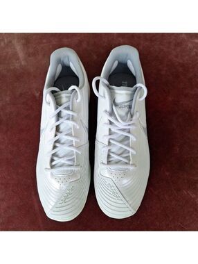 Nike Cleats Womens 11 White Lunar Hyperdiamond 3 Pro Softball Shoes CD0110-108